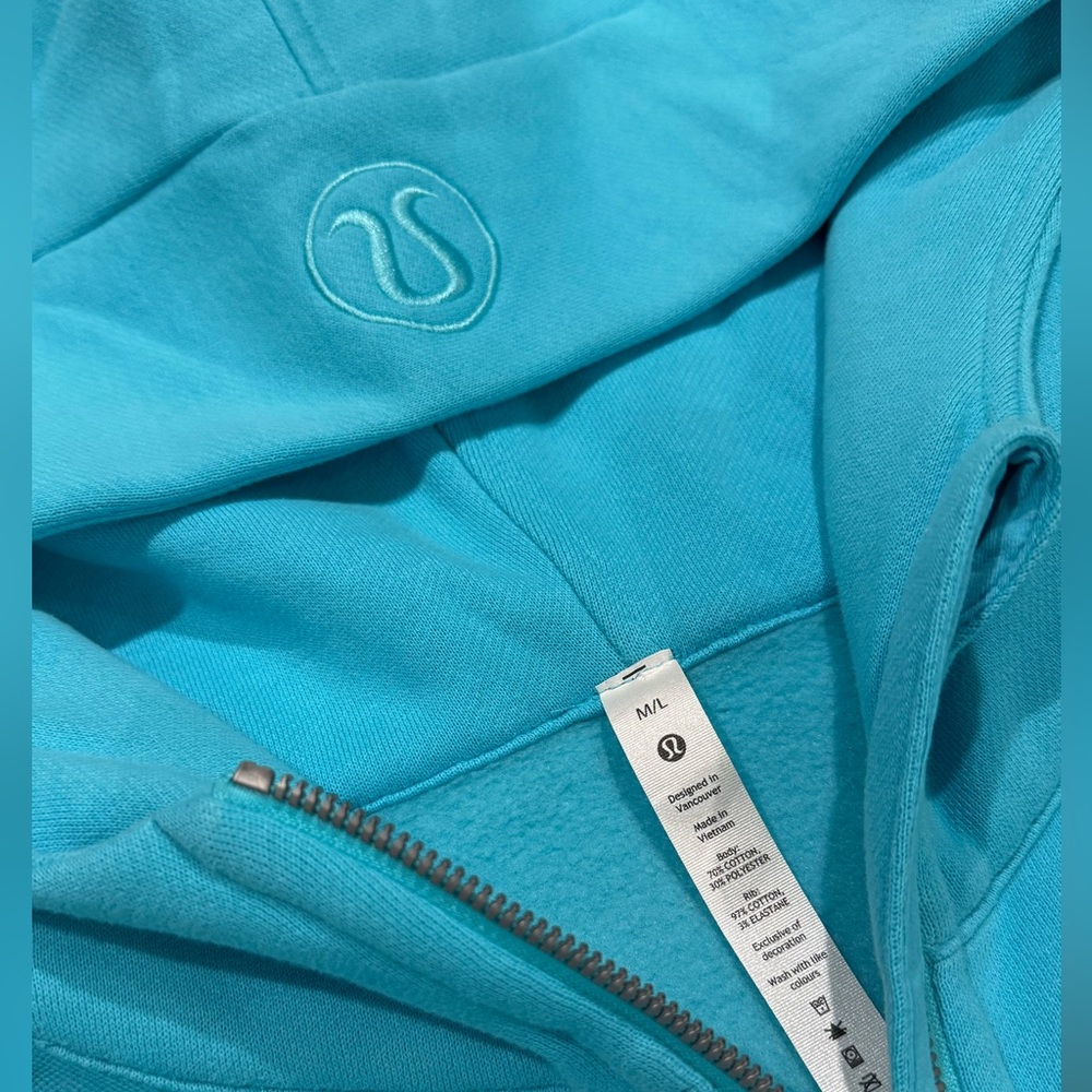 Lululemon Scuba Electric Turquoise NWT - Picture 6 of 7